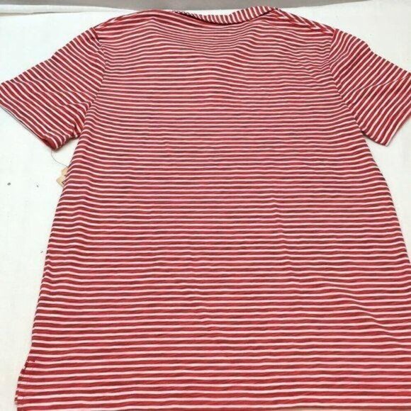 New Urban Pipeline Men’s Jersey Polo Red Striped - Picture 5 of 6
